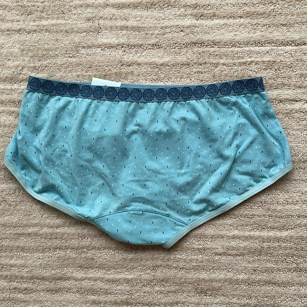 3 pairs of Jockey Panties Hip Brief, Hi-Cut, Boy Leg High-Waisted Briefs Size 6